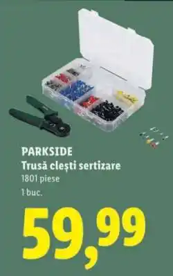 Lidl PARKSIDE Trusă clești sertizare Ofertă