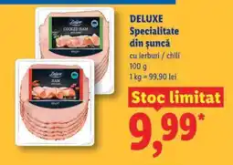 Lidl DELUXE Specialitate din șuncă Ofertă