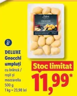 Lidl DELUXE Gnocchi umpluți Ofertă