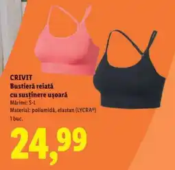 Lidl CRIVIT Bustieră reiată Ofertă