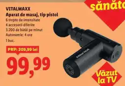 Lidl VITALMAXX Aparat de masaj, tip pistol Ofertă