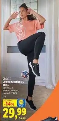 Lidl CRIVIT Colanți funcționali, damă Ofertă