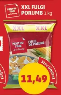 Penny XXL Fulgi Porumb 1 kg Ofertă