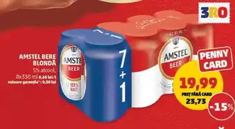 Penny AMSTEL Bere blondă Ofertă