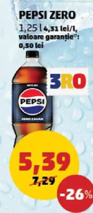 Penny Pepsi Zero Ofertă