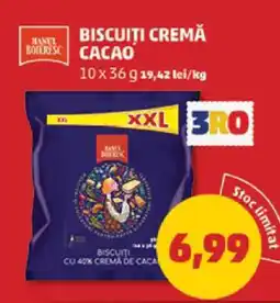 Penny Biscuiți Cremă Cacao Ofertă