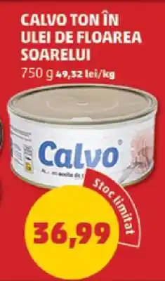Penny Calvo Ton în Ulei de Floarea Soarelui Ofertă