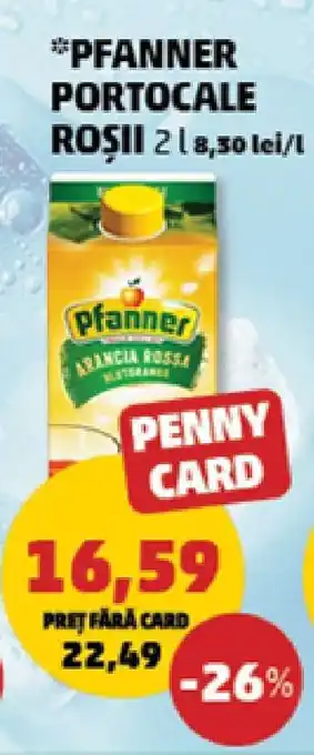 Penny PFANNER PORTOCALE ROȘII Ofertă