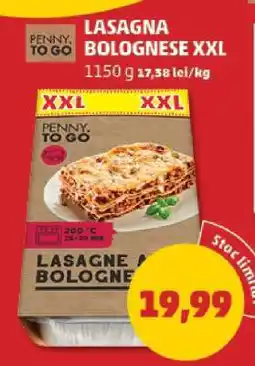 Penny Lasagna Bolognese XXL Ofertă