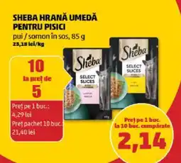 Penny SHEBA HRANĂ UMEDĂ PENTRU PISICI Ofertă