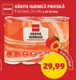 Penny Hârtie igienică piersică Ofertă