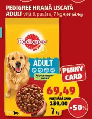 Penny PEDIGREE HRANĂ USCATA ADULT Ofertă