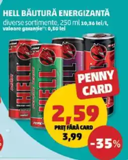 Penny HELL Băutură energizantă Ofertă