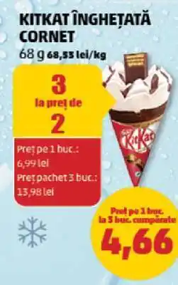 Penny KITKAT ÎNGHEȚATĂ CORNET Ofertă