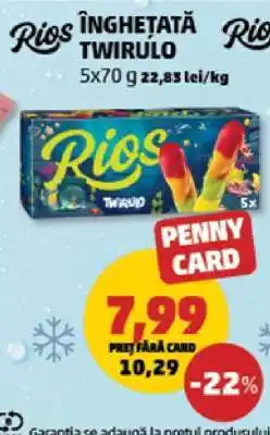 Penny Înghețată Twirulo Ofertă