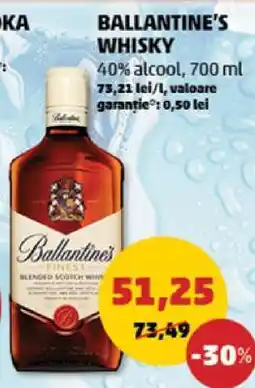 Penny Ballantine's Whisky Ofertă