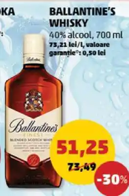 Penny Ballantine's Whisky Ofertă