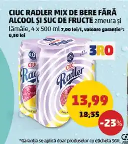 Penny CIUC Radler Mix de Bere Fără Alcool și Suc de Fructe Ofertă