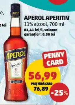 Penny APEROL Aperitiv Ofertă