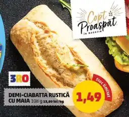Penny DEMI-CIABATTA RUSTICĂ CU MAIA Ofertă