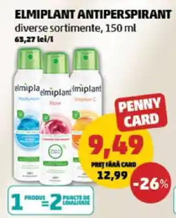 Penny ELMIPLANT Antiperspirant Ofertă