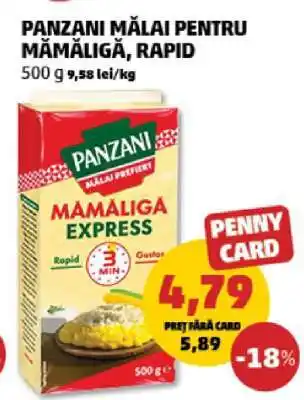 Penny PANZANI MĂLAI PENTRU MĂMĂLIGĂ RAPID Ofertă