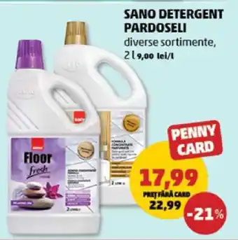 Penny Sano Detergent Pardoseli Ofertă