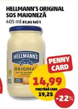 Penny HELLMANN'S ORIGINAL SOS MAIONEZĂ Ofertă