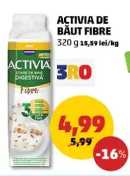 Penny ACTIVIA DE BĂUT FIBRE Ofertă