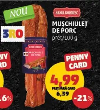 Penny Mușchiuleț de porc Ofertă