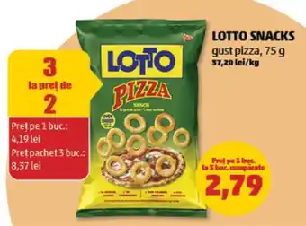 Penny LOTTO SNACKS Ofertă