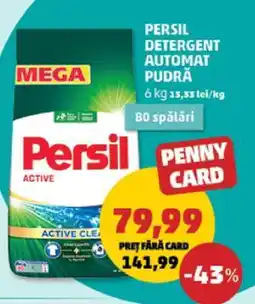 Penny PERSIL DETERGENT AUTOMAT PUDRĂ Ofertă