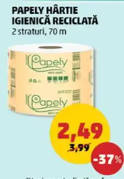 Penny Papely Hârtie Igienică Reciclată Ofertă