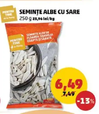 Penny Seminte Albe cu Sare Ofertă