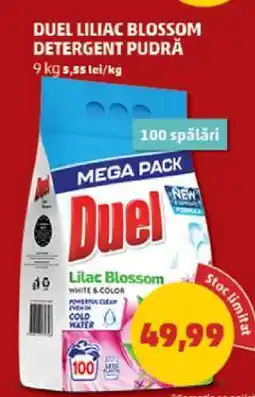 Penny DUEL LILIAC BLOSSOM DETERGENT PUDRĂ Ofertă