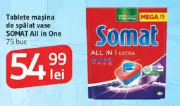 Supeco Tablete maşina de spălat vase SOMAT All in One Ofertă