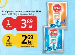 Supeco Praf pentru desfundarea ţevilor PEAK Ofertă