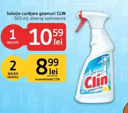 Supeco Soluţie curățare geamuri CLIN Ofertă