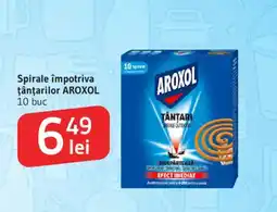 Supeco Spirale împotriva ţânţarilor AROXOL Ofertă