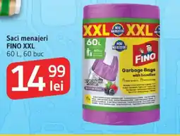 Supeco Saci menajeri FINO XXL Ofertă