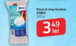 Supeco Zorex Rezervă mop bumbac ZOREX Ofertă