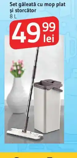 Supeco Set găleată cu mop plat şi storcǎtor Ofertă