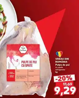 Kaufland Pulpe de pui cu spate Ofertă