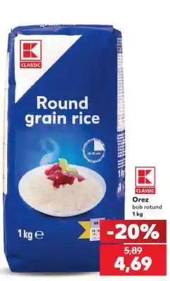 Kaufland Orez bob rotund 1 kg Ofertă