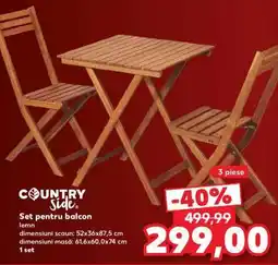Kaufland Set pentru balcon Ofertă