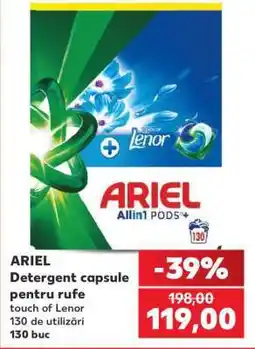 Kaufland ARIEL Detergent capsule pentru rufe Ofertă