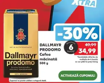 Dallmayr prodomo Cafea măcinată 500 g