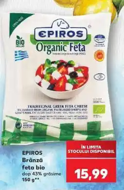 Kaufland EPIRUS Brânză feta bio Ofertă