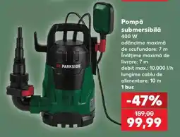 Kaufland Pompă submersibilă Ofertă