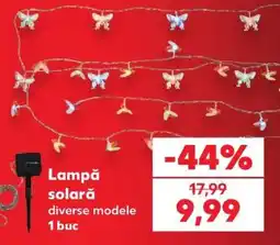Kaufland Lampă solară Ofertă
